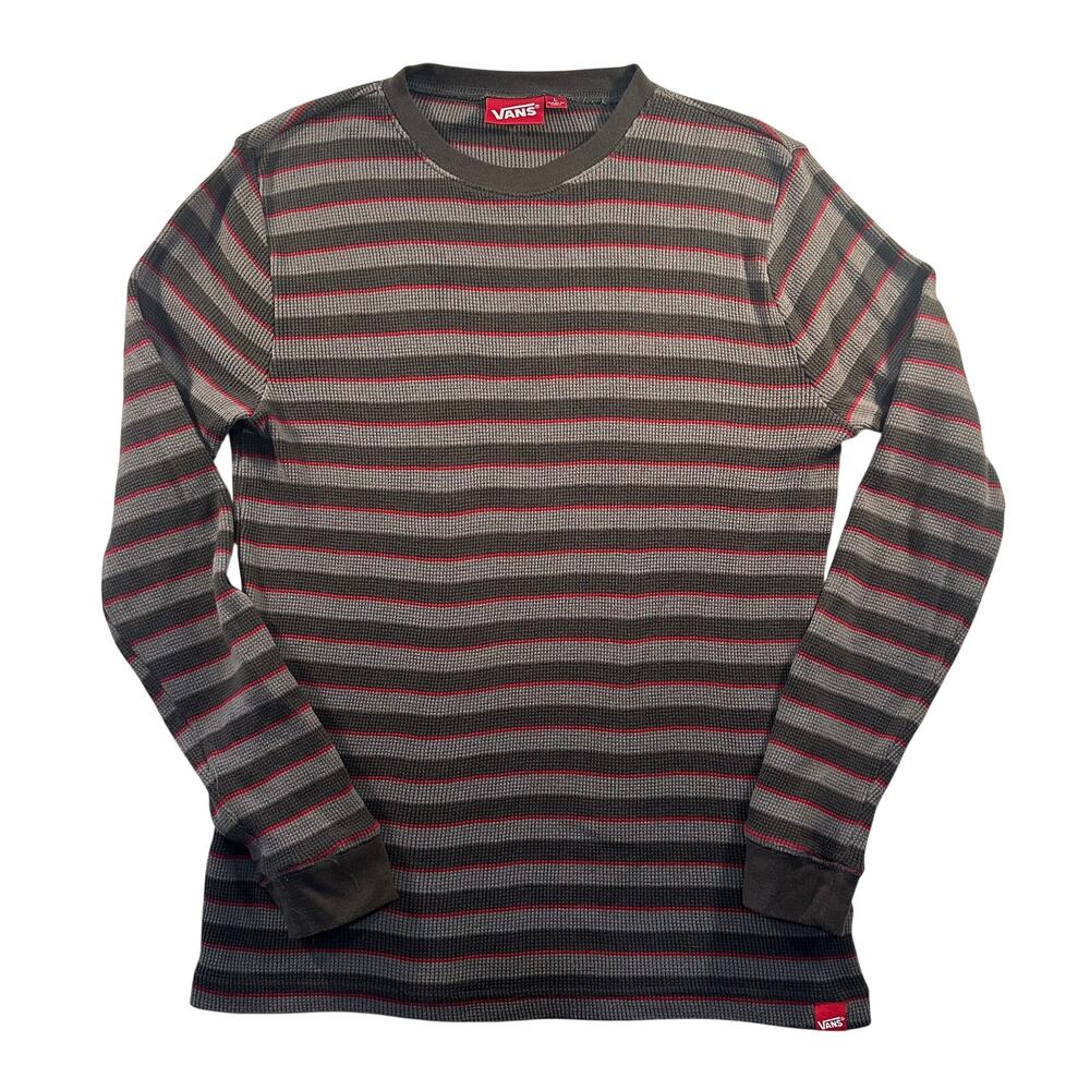Vans Waffle-Knit Thermal Long-Sleeve Shirt